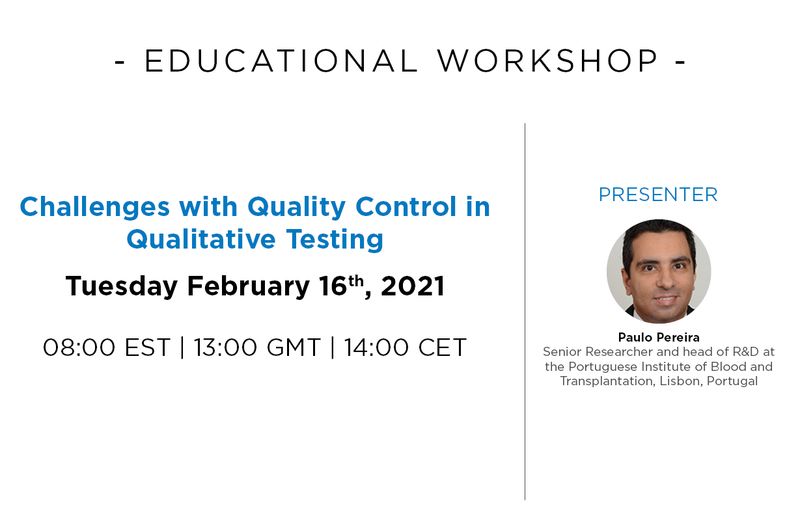 Challenges with Quality Control in Qualitative Testing